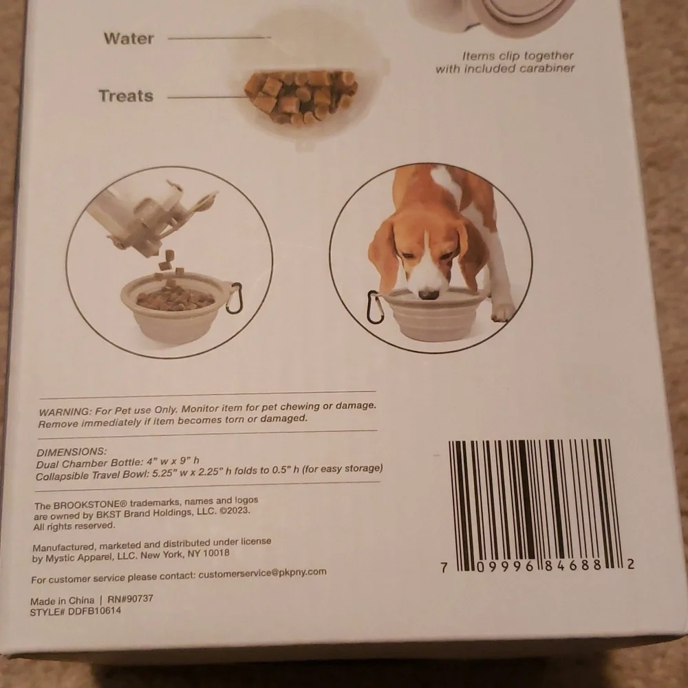 Brookstone Pet Travel Set